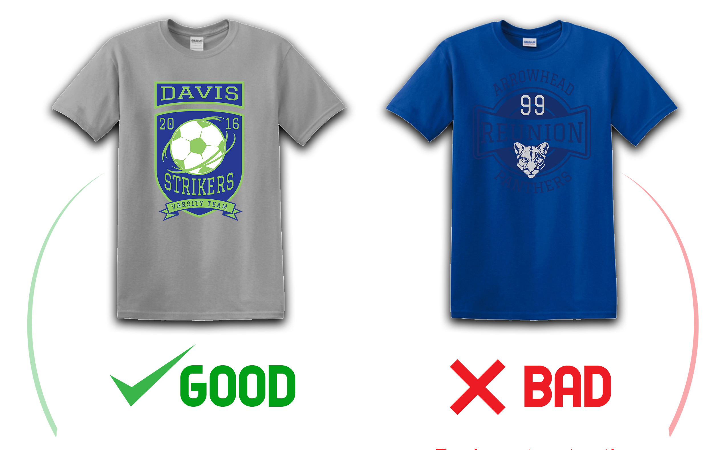 Design TIps Shirts Next Day Design tips to keep in mind while